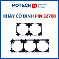 [HIGH QUALITY] Plastic 32700 battery fixing tray, battery holder frame to avoid welds, battery holde