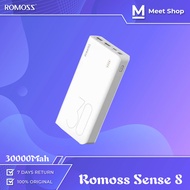 Original UME Romoss Powerbank Sense8 Sense 8 30000mAh Power Bank ( White )