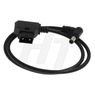 HangTon Camera Monitor D-tap DC 5.5 * 2.5mm Right Angle 12 Volt Barrel Jack Power Cable for Decimato