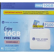 ♞,♘Globe at Home Prepaid WiFi Sim