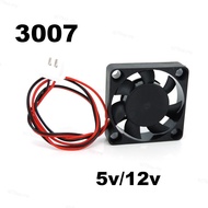 3007 Brushless Fan DC 5V 12V 24V Sleeve oil Bearing Small Power Supply Cooling 30X30X7mm Mini for 3D