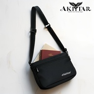 Akhtar Black Sling Bag, trendy men's sling bag, trendy men's sling bag, trendy