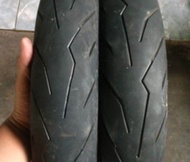 Ban second/bekas road race/soft compound ring 14 dan ring 17 merek random dan ukuran bervariasi sesu