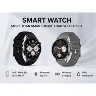 HG02 AMOLED Smart Watch, Bluetooth Call, AI Watch Face, Wireless Charging, Fitness Tracker