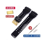 Mushi Replacement g-shock Casio Watch Strap Casio Accessories GA110 Black Gold ga100 Men's ga140 xin
