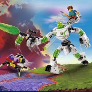 Compatible with Lego Dream City Hunter 71454 Mattio and Robot Xiaobo Boy Assembled Building Block To