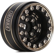Roda INJORA Brass 1.0 Beadlock- Roda Offset Negatif 3.15mm untuk 1/18 TRX4M SCX24 Gladiator Bronco C
