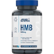 Applied Nutrition HMB Supplement - HMB 500mg Capsules, Metabolite of Leucine, for Growth & Repair (1