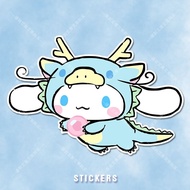 Cute Cinnamon Dog Sticker Cartoon Creative Big-Eared Dog Car Sticker Unique Electric Motorcycle Scra