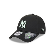 [ORIGINAL] NEW ERA NY NEW YORK YANKEES REPREVE 9FORTY BLACK PEPPERMINT SNAPBACK CAP