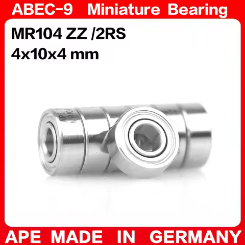 10-50pcs APE ABEC-9 Bearing MR104 MR104ZZ 4x10x4 mm L-1040 MR104-2RS L-1040ZZ Z -2Z 2RS Miniature Pr