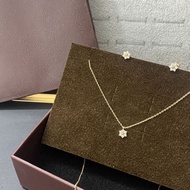 Japan Akado 2025 Summer New Style agete Full Diamond Exquisite Small Flower Daisy Necklace Bracelet 