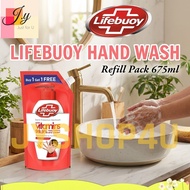 (JYSHOP4U) 🧴 Lifebuoy Handwash Refill 675ml | Total 10 / Mild Care / Nature / Cool Fresh / Lemon | 洁