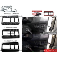 CarRefit Perodua Myvi lagi best 2011-2015 multifunction switch frame cover garnish accessories