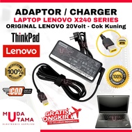 Laptop Charger Adapter Lenovo Thinkpad X240 USB Yellow X240S - Laptop Adapter Lenovo Thinkpad X240 -