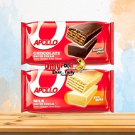 17g x 6pcs APOLLO Wafer Cream 2.0 [1011 Chocolate / 1010 Milk][OmyFood]