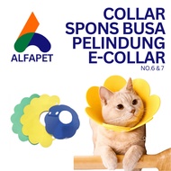 E-collar Collar Pelindung Spons Anti Garuk Kucing Anjing