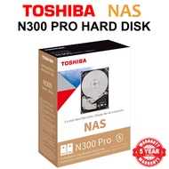 TOSHIBA N300 Pro NAS Internal Hard Disk Drive 5 Years Warranty