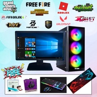 คอมพิวเตอร์คุณภาพสูง คอมประกอบ Core i5 Ram4/Ram8/Ram16 4C 4T คอมเกมส์สตรีมได้ สินค้าครบชุดพร้อมใช้งา