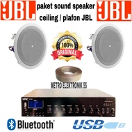 Paket Speaker JBL  Ceiling Atau Plafon 2 Unit Speaker Original 