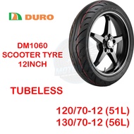CLEAR STOCK DURO TYRE DM1060 SCOOTER TYRE 120/70-12 130/70-12 SCOOTER TYRE VESPA TIRE VESPA 12INCH T