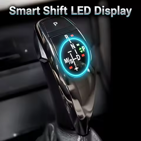 Suitable for BMW E90 E87 E49 automotive electronic LED shift handball modified gear head accessories