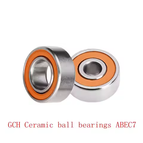 Free shipping 5x14x5mm S605 2OS CB ABEC7 5x14x5 Stainless steel hybrid ceramic ball bearing Fishing