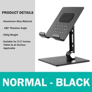 AKIRO MALAYSIA 180° Rotatable Mobile Holder Foldable Tablet Stand For 4-16in Devices Height Adjustab