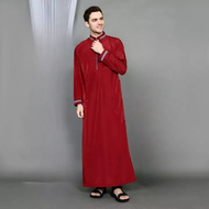 R4 - Jubah Bahan Beesway Polos Kekinian Modern Lebaran 2023 Jubah Pria Gamis Dewasa Remaja Terbaru 2