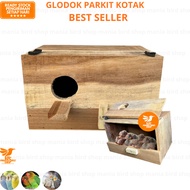 Glodok Parakeet Lovebird Box Thick Hard and durable