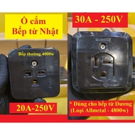 3-pin positive induction cooker socket for Japanese positive induction cookers