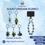 GANTUNGAN Keychain ROBLOX FORSAKEN Acrylic Keychain 1X1X1X1 BETRAYED