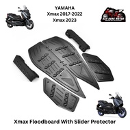 Xmax Floorboard with Slider Protector /Xmax V2/V3 floorboard Yamaha Xmax V1 floorboard Carpet Pedal
