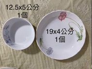 早期大同瓷器碗盤3件