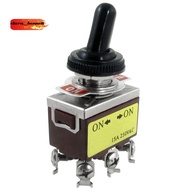 AC 250V 15A on/on 2 Position DPDT Toggle Switch with Waterproof Boot