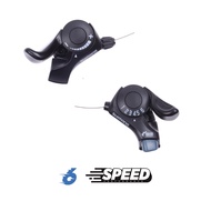 (ขายดี) มือเกียร์ Shimano Tourney รุ่น SL-TX30 ขนาด 6 Speed / 7 Speed เสือภูเขา หมอบ รถพับ ของแท้