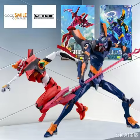 Good Smile Company MODEROID Rebuild of Evangelion Unit‑02 / Mark.06,Collector‑Grade Joint‑Posable As