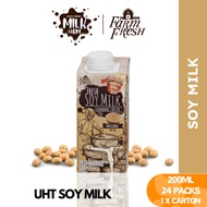 Milk Farm | Farm Fresh UHT Soy Milk 200ml x 24pack