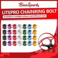 Litepro Chainring Bolt | Bicycle Chain Ring Crank Screw