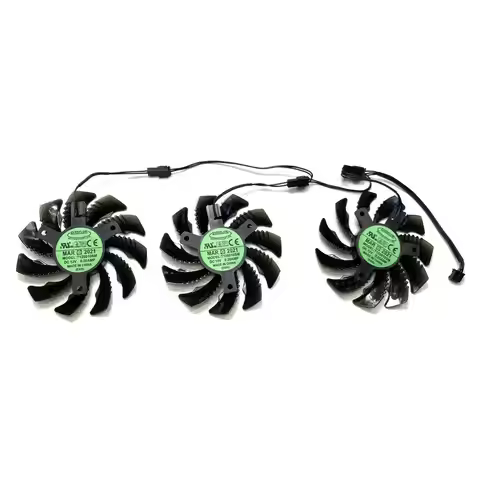 For Gigabyte GTX 970 Windforce G1 R9-280X GV-R928XWF3-3GD GV-R928XOC Graphics Card New GPU Fan 3PIN 