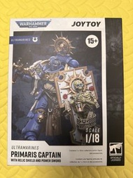 JOYTOY 戰錘40K 1/18 極限戰士裝備聖物盾和能量劍原鑄連長