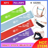 AOYI 10/20/30/50 Pounds Yoga Pull Rope Elastic Band Fitness Mini Band Loop Stretching Muscle Trainin