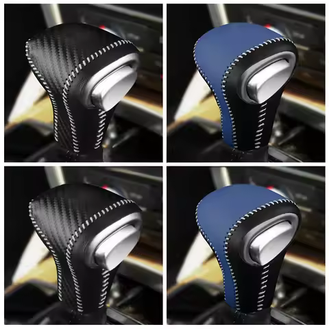 Suitable for older Audi modelsA6 A4 Q5 Q7 A5 A7Gear Shift Knob Cover Gear Lever Protective Case Brak