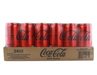 Coke Zero Softdrinks 24 cans