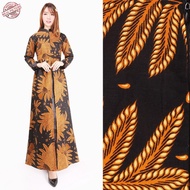 Anjani Dress batik maxi panjang gamis kaftan wanita