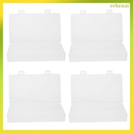 4 Pcs Tray Clear Paper Money Holder Cash Organizer for Bills Currency Container  erkenai