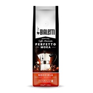 Bialetti Perfetto Moka Hazelnut (Ground / Fine Grind / 250g) Italian Coffee for Espresso Coffee Bean