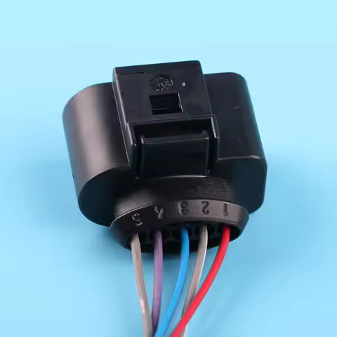 1J0973705 For VW Passat Golf Jetta Touareg For Audi A3 A4 A6 A8 Q7 TT 5 Pin VAG Air Flow Meter Wire