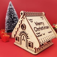 DIY聖誕小屋燭燈 / 聖誕節禮物 / 附包裝紙