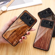 Wood Grain Glass Case Xiaomi Mi 11 Ultra Mi11Ultra XiaomiMi11Ultra Softcase Hardcase Casing HP